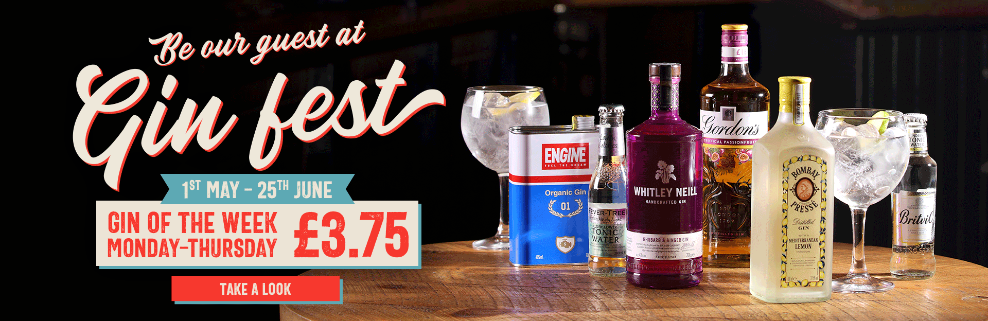 Gin Fest at Tennent's Bar
