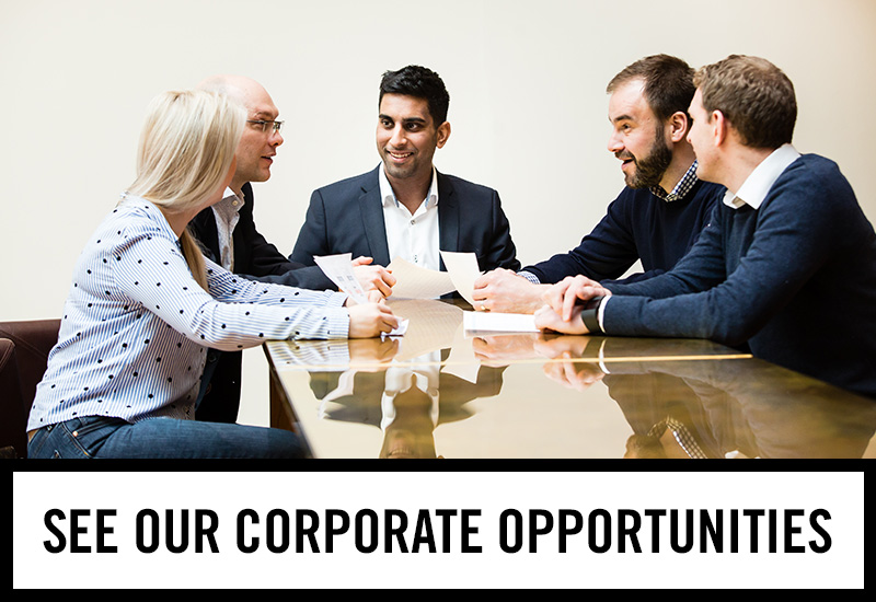 Corporate opportunities at Tennent's Bar