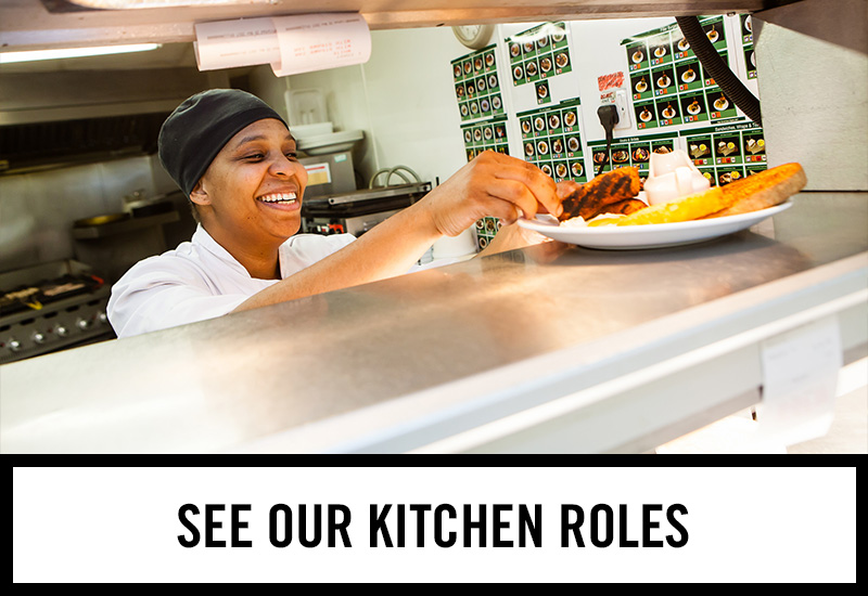 Kitchen roles at Tennent's Bar