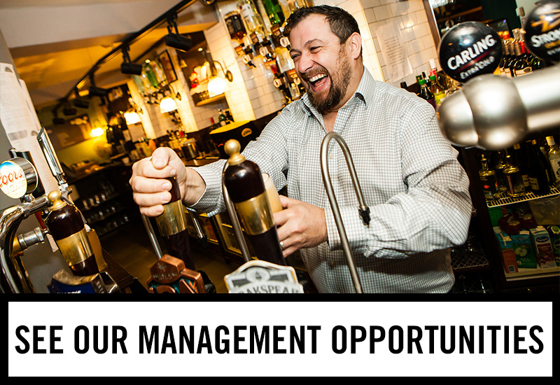 Management opportunities at Tennent's Bar